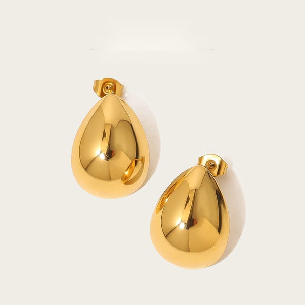 Drop Earrings Glossy — 316L Stainless Steel · PS448