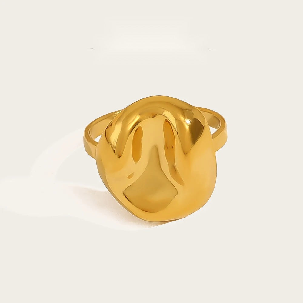 Irregular Vintage Ring — Stainless Steel · PS416