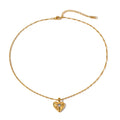 Heart Locket Necklace — 316L Stainless Steel · PS151