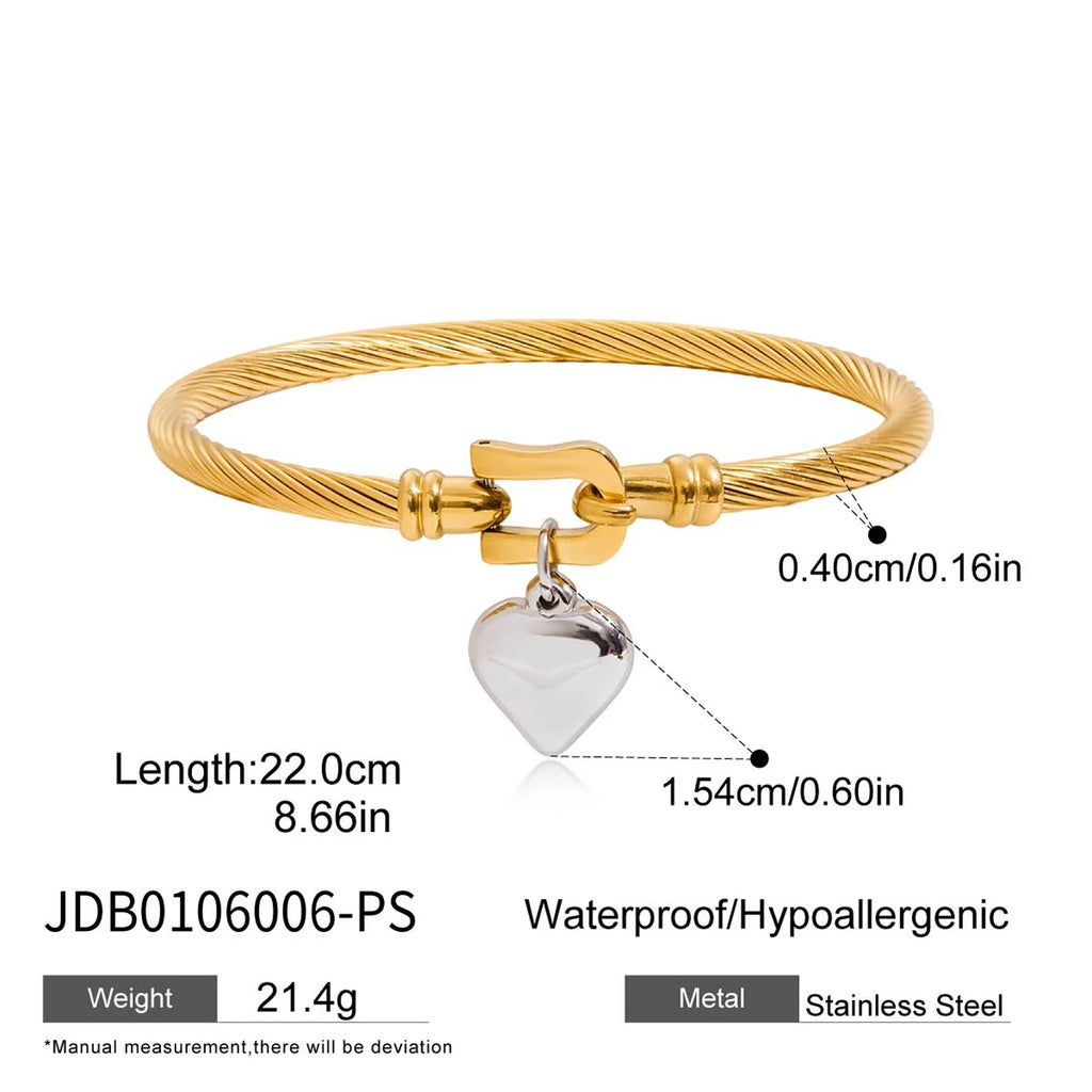 Horseshoe Pendant Necklace — Stainless Steel · PS320