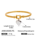 Horseshoe Pendant Necklace — Stainless Steel · PS320
