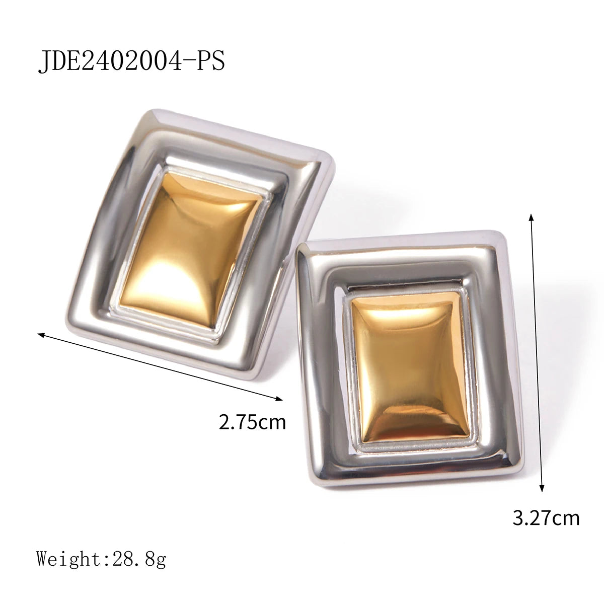 Vintage Earrings — 316L Stainless Steel
