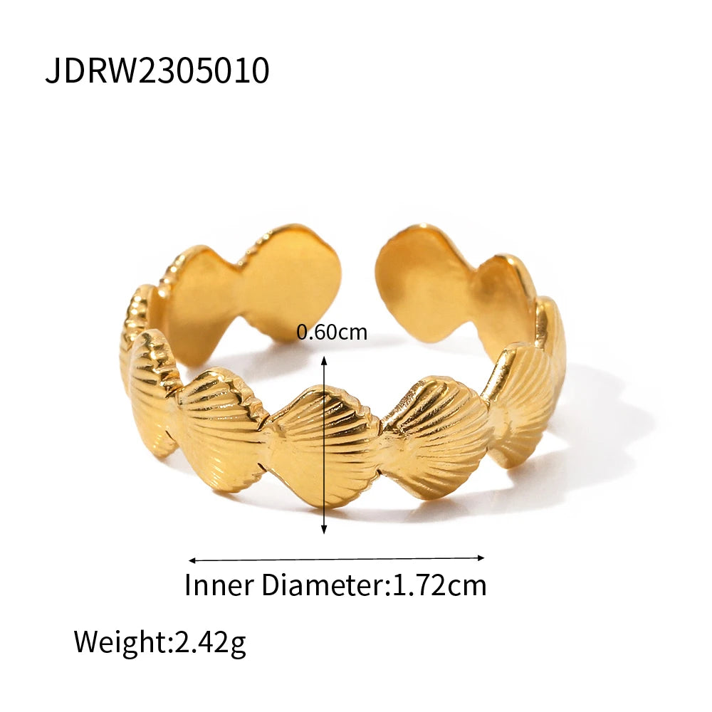 Statement Ring Stack — Stainless Steel · PS251