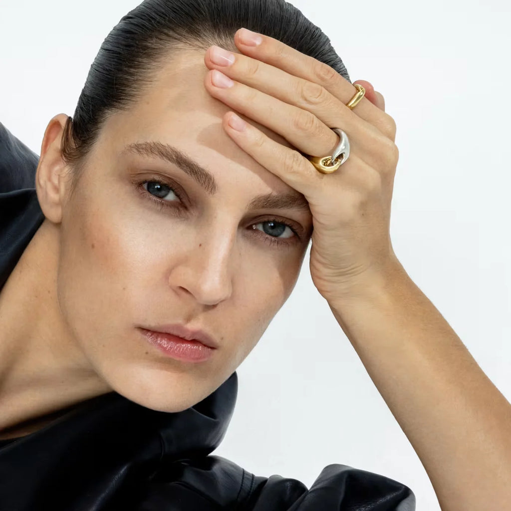 Mixed Hoop Earrings — Stainless Steel · PS096