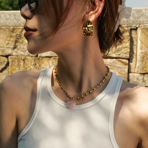 Bead Chain Necklace — Stainless Steel · PS280