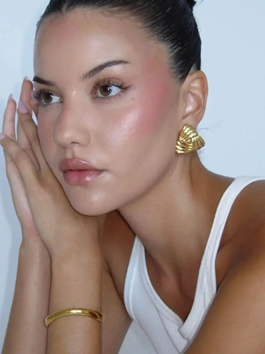 Vintage Earrings — 316L Stainless Steel · PS093