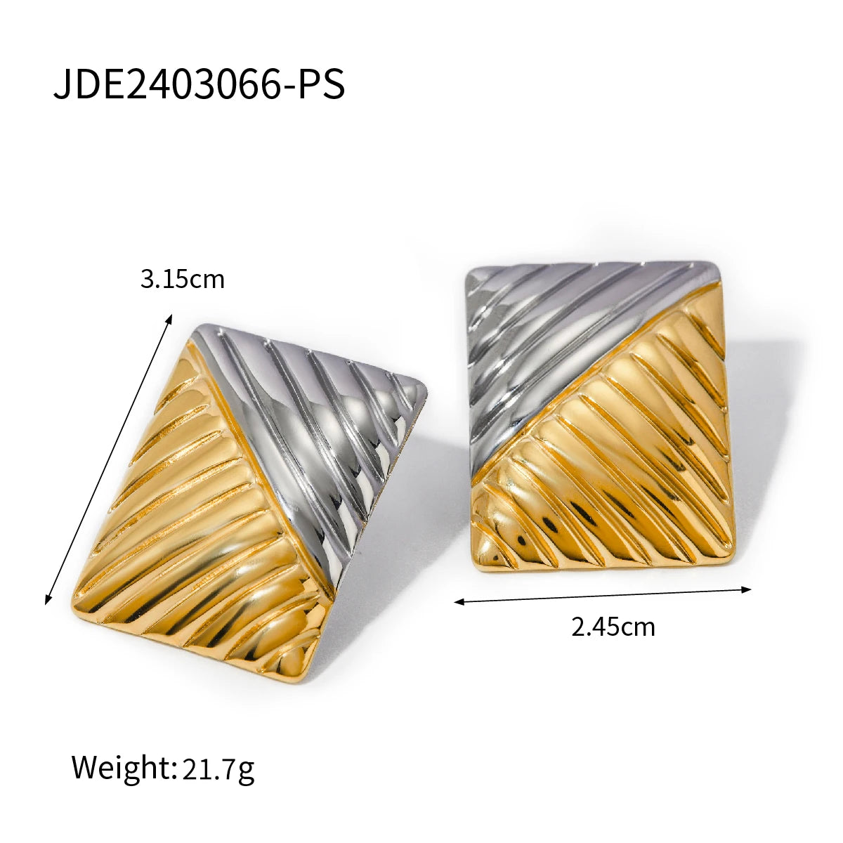 Vintage Earrings — 316L Stainless Steel