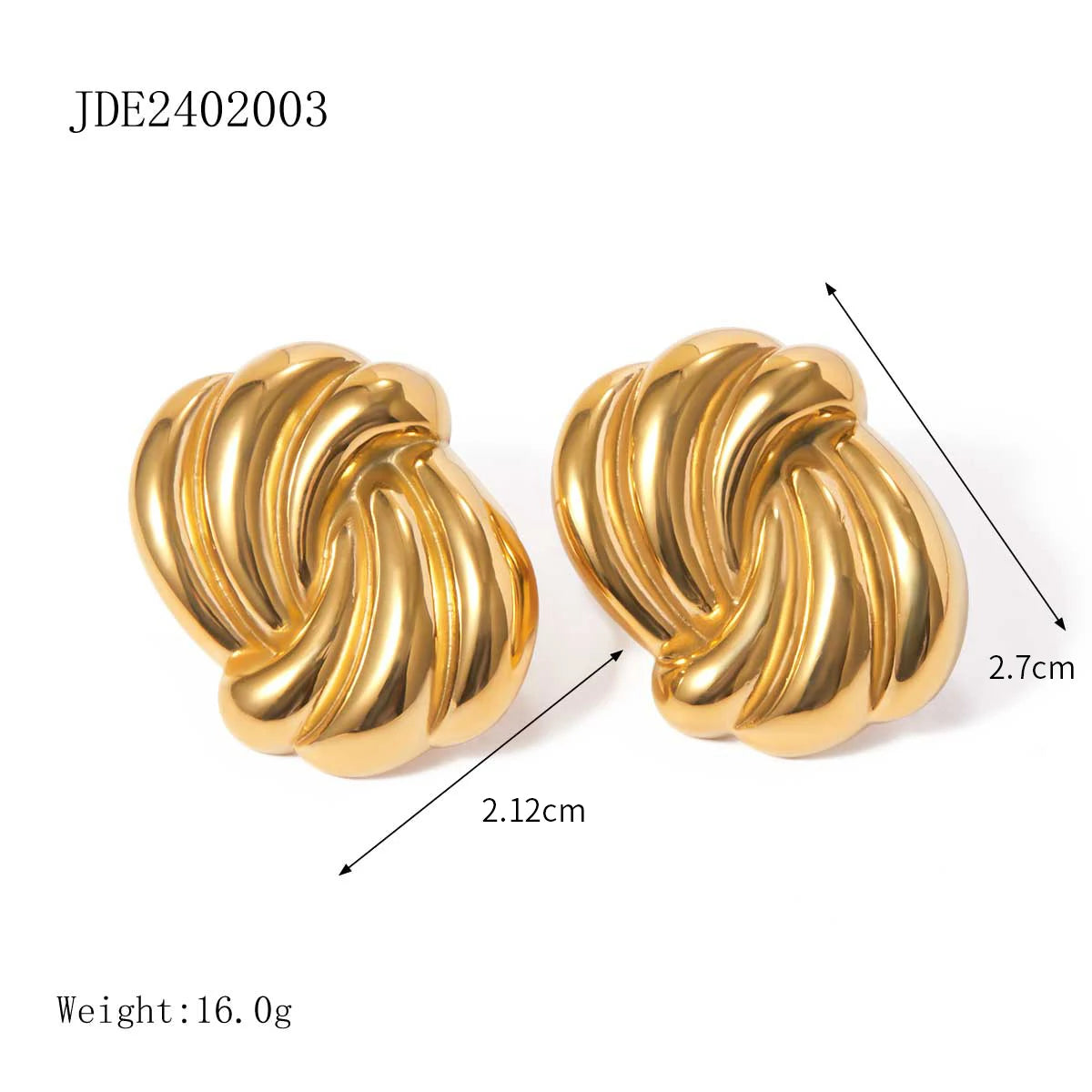 Mixed Vintage Stud Earrings — 316L Stainless Steel
