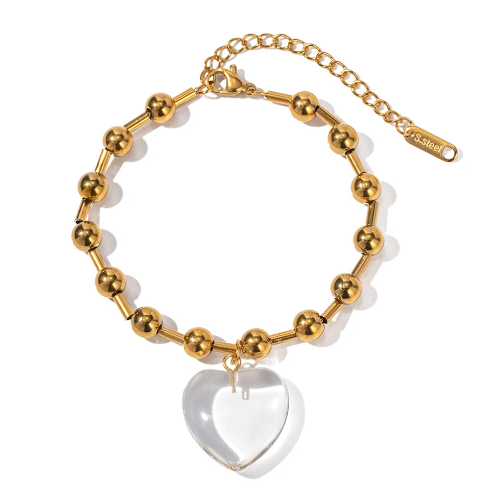 Bead Chain Necklace — Stainless Steel · PS280