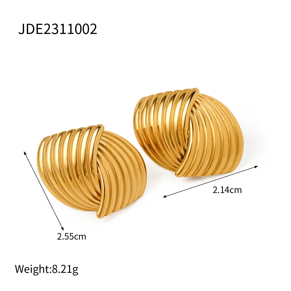 Vintage Earrings — 316L Stainless Steel