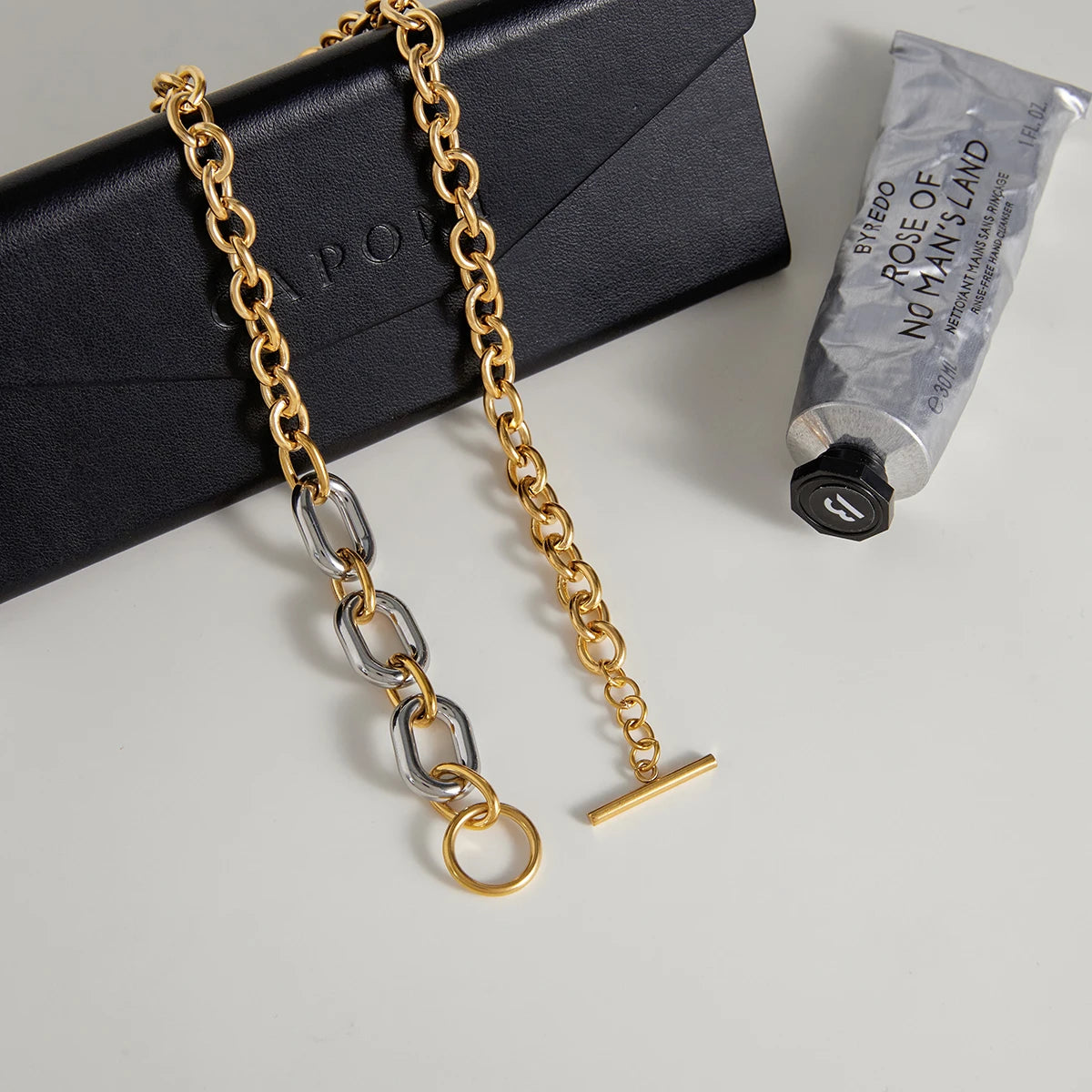Chunky Chain Necklace — Stainless Steel · PS180