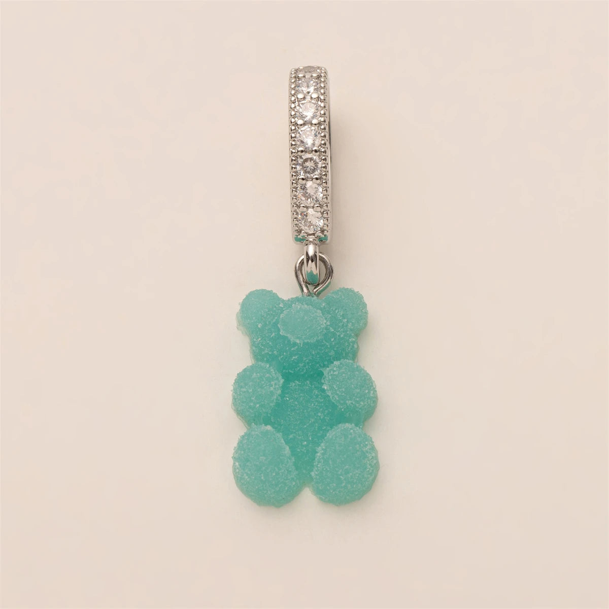 【DIY Pendant】Copper Bear Charm Pendant - PC011