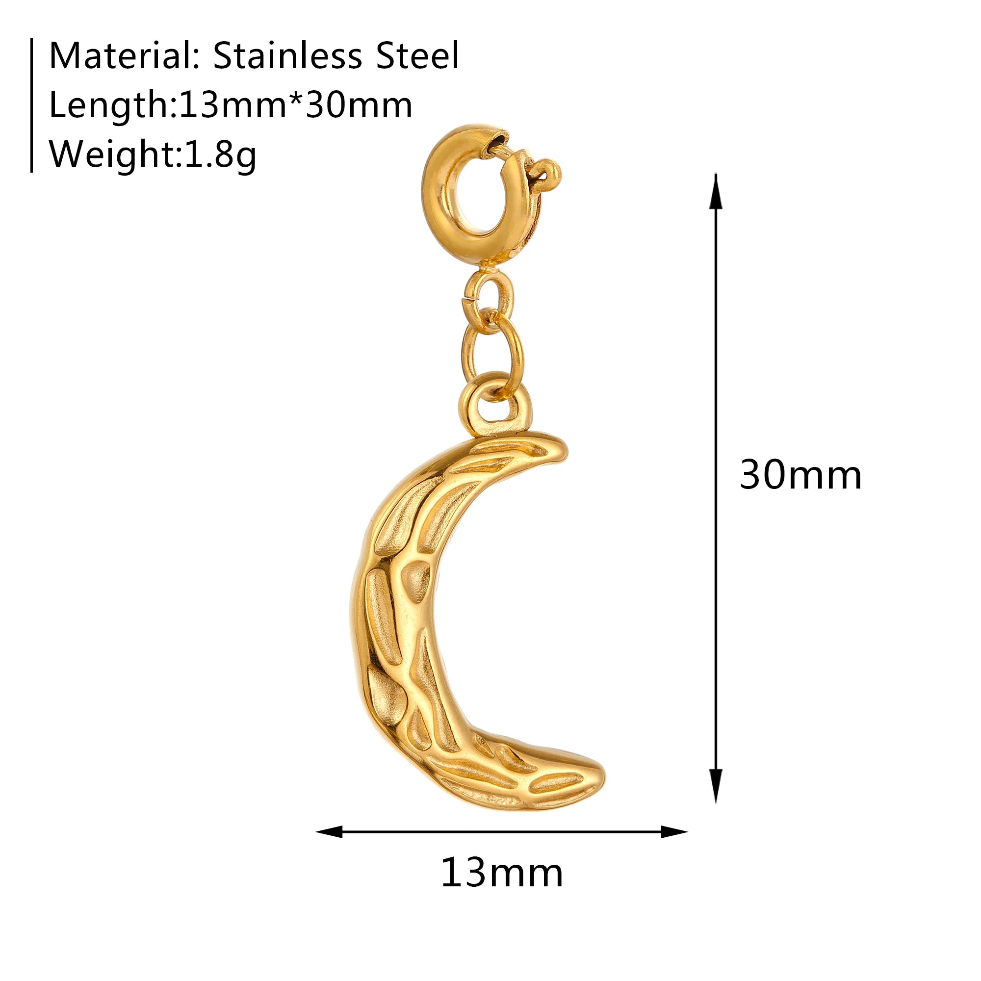 【DIY Pendant】Stainless Steel Charm Pendant - PS022