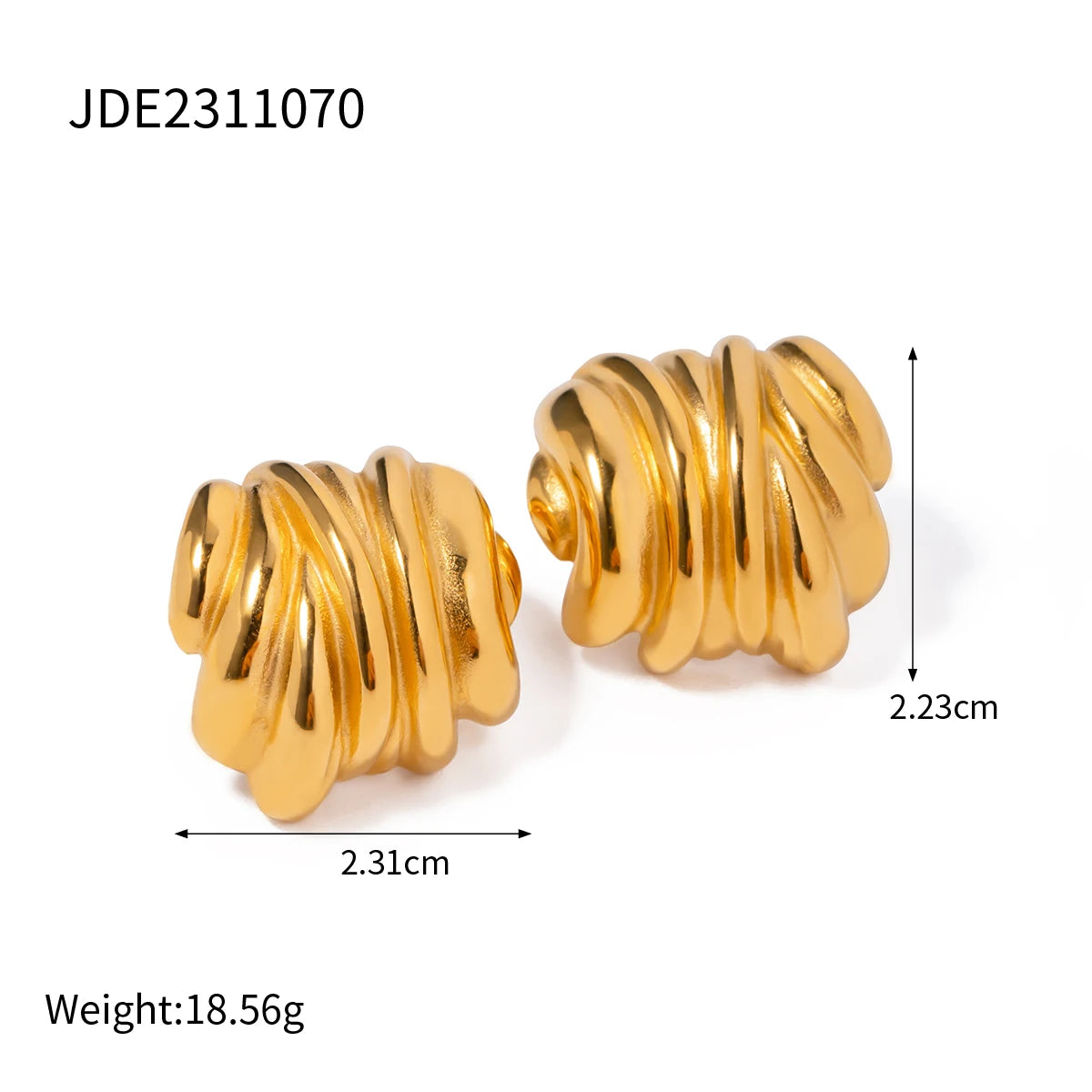 Mixed Vintage Stud Earrings — 316L Stainless Steel