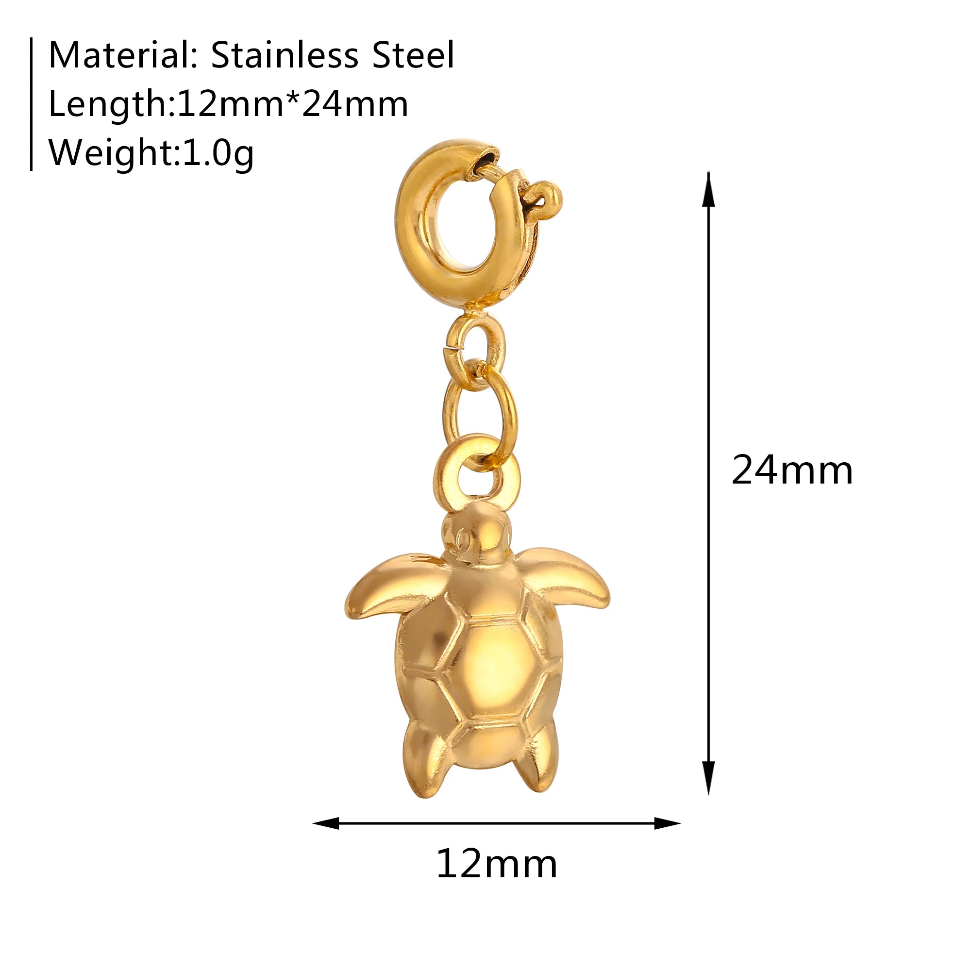 【DIY Pendant】Stainless Steel Charm Pendant - PS022