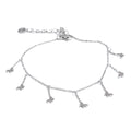 Butterfly Geometric Chain Anklet — Gold-Plated Stainless Steel · PS2247