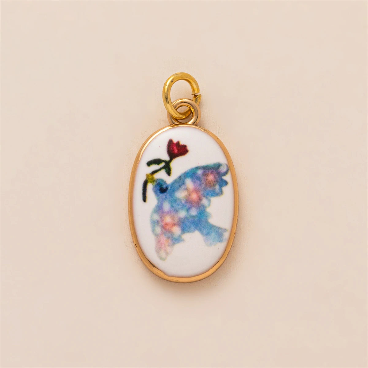 【DIY Pendant】Copper Colorful Cartoon Charm Pendant - PC004