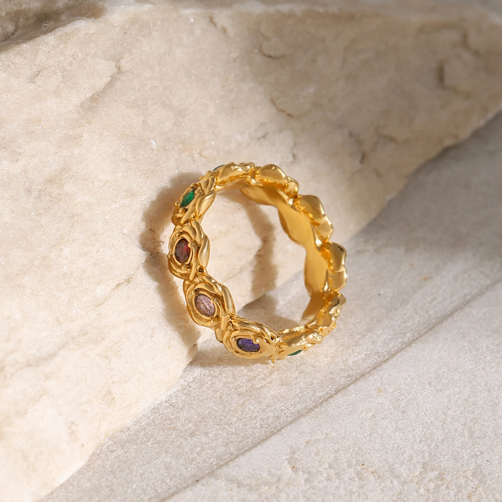 Mixed Ring Stack — Stainless Steel · PS232