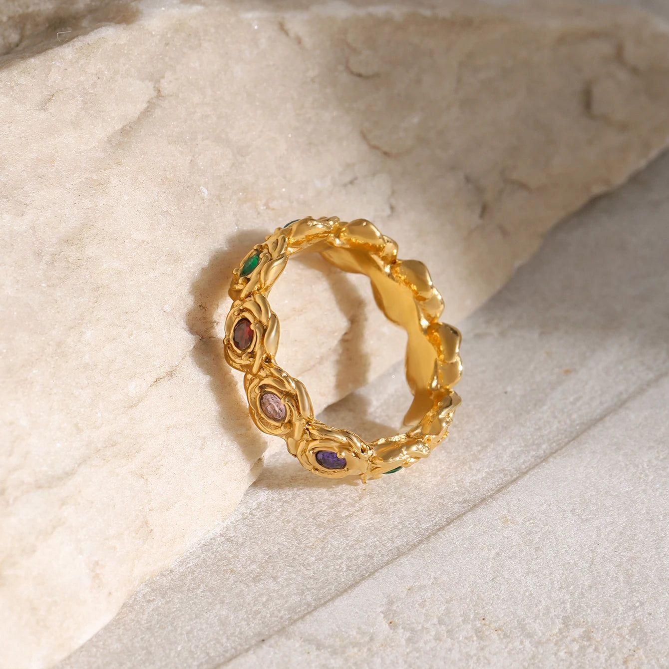 Mixed Ring Stack — Stainless Steel · PS232