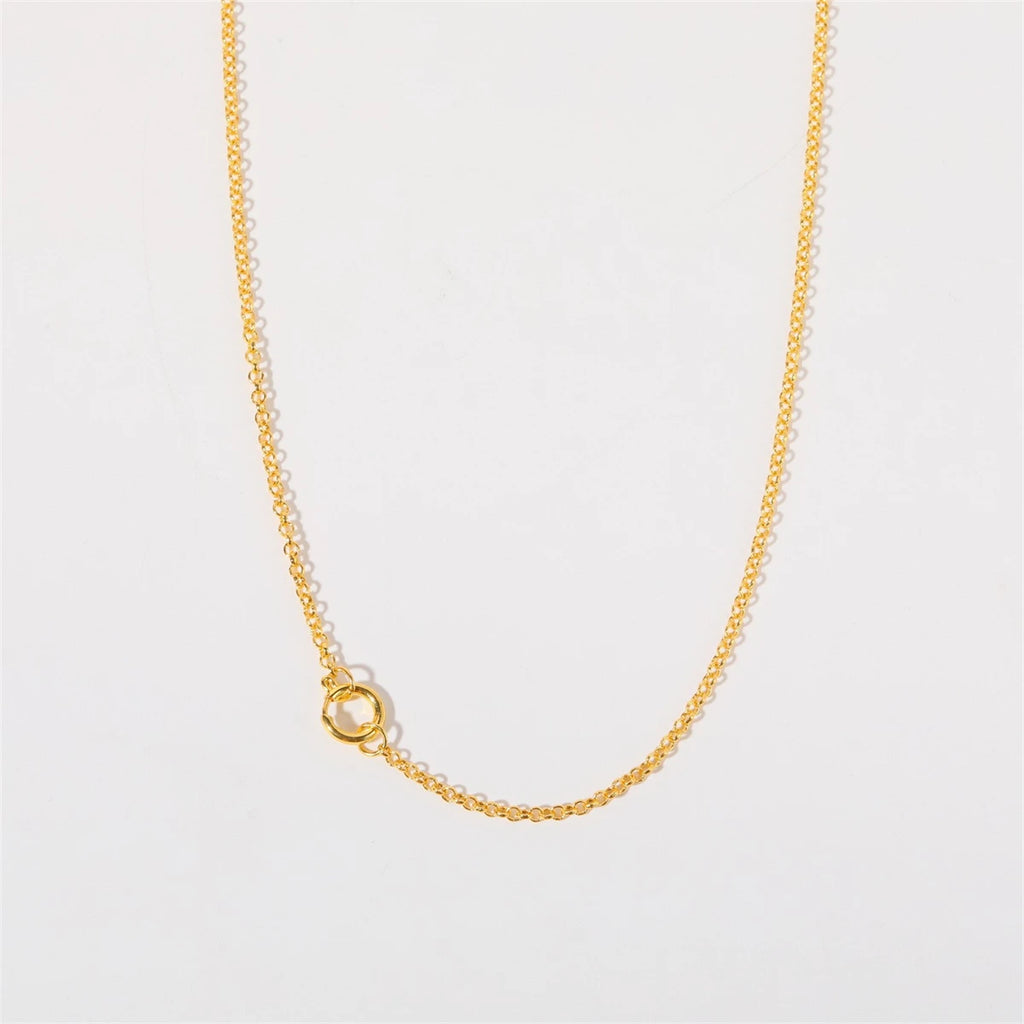【DIY Pendant】Stainless Steel Birthstone Charm Pendant - PS009