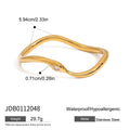 Snake Pearl Bangle Bracelet — Stainless Steel · PS034