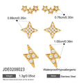 Bagel Stud Earrings — Stainless Steel · PS112