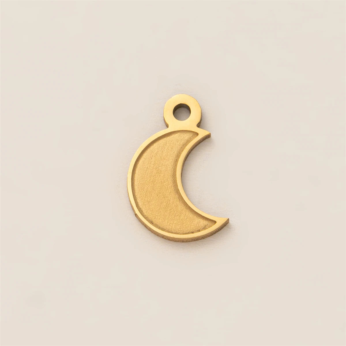 【DIY Pendant】Gold Plated Copper & Stainless Steel Celestial Charm Pendant - PC014