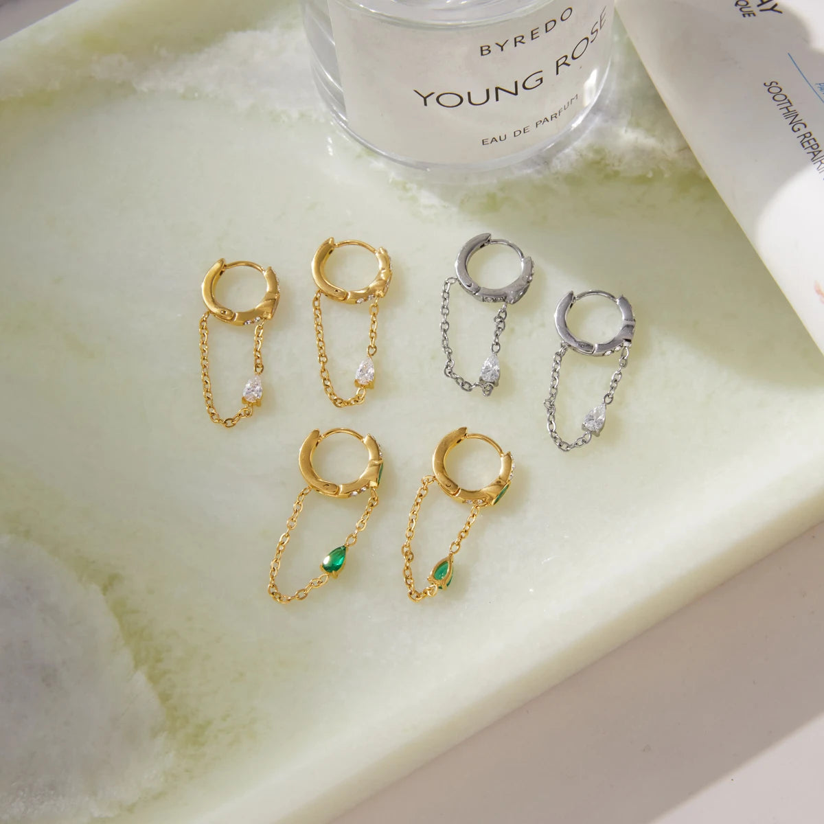 Pet Tassel Earrings — Stainless Steel · PS339