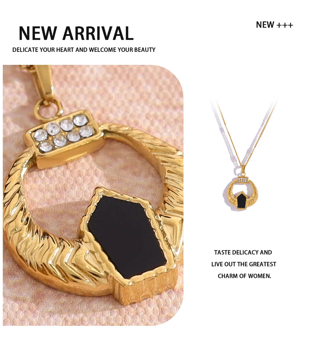 Pendant Necklace — 316L Stainless Steel · PS410