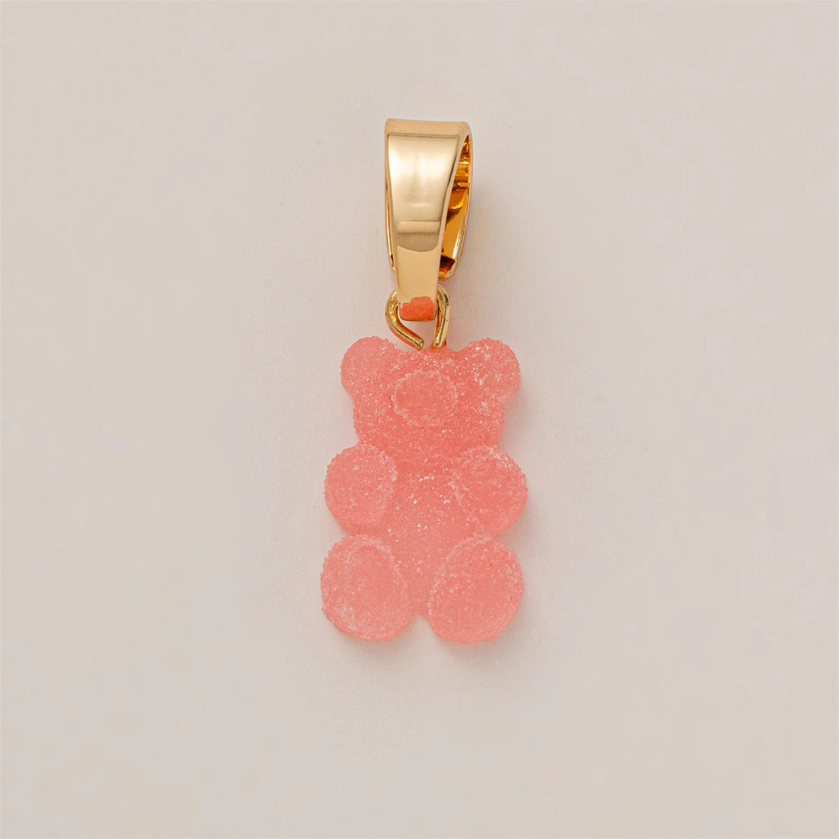 【DIY Pendant】Copper Bear Charm Pendant - PC011