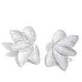 Flower Earrings — Gold-Plated Stainless Steel · PS1717