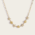 Necklace Starfish Shell Choker Beach Vacation — 316L Stainless Steel · PS398