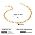 Ocean Charm Layered Necklace — Stainless Steel · PS160