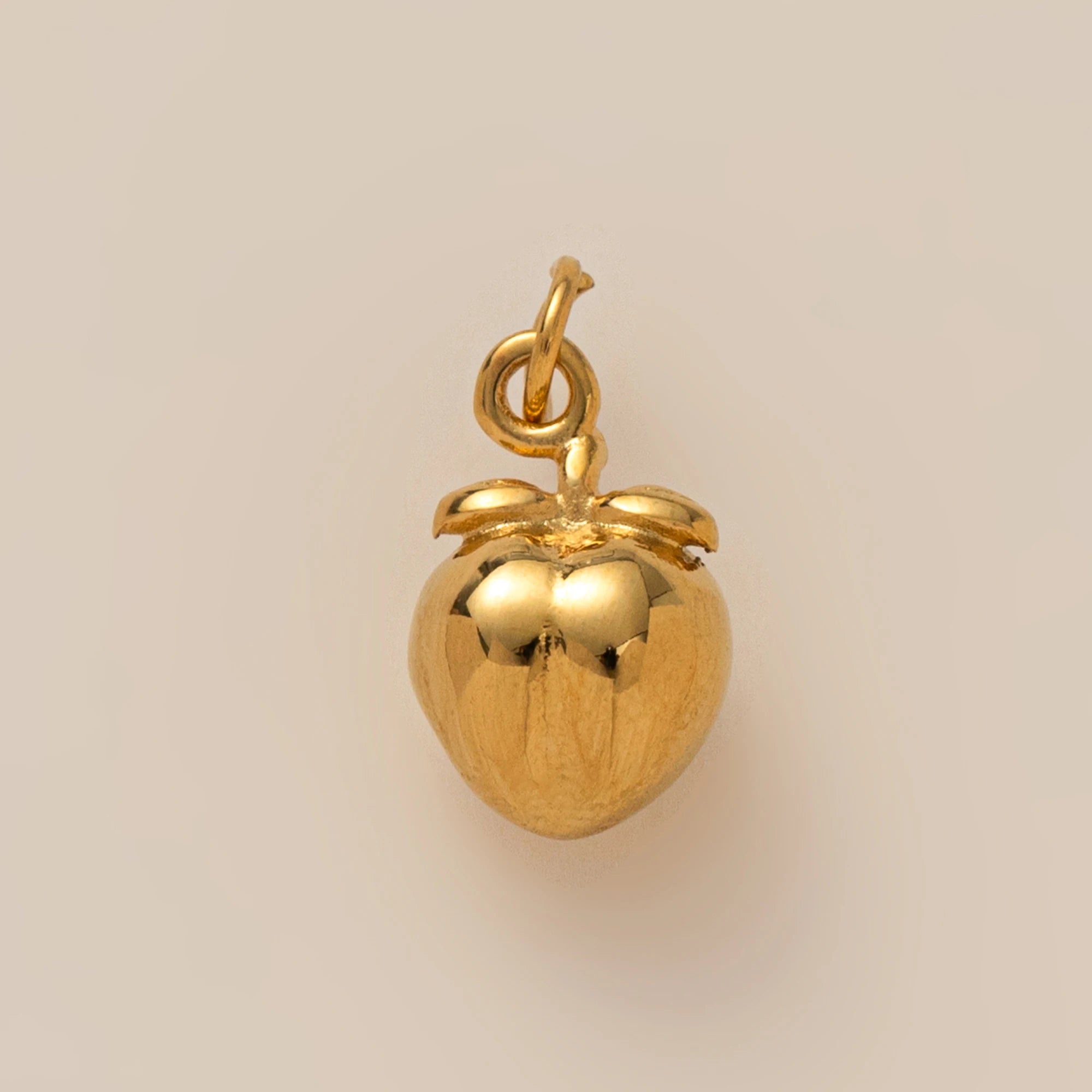 【DIY Pendant】18K Gold Plated Stainless Steel Fruit Charm Pendant - PS001