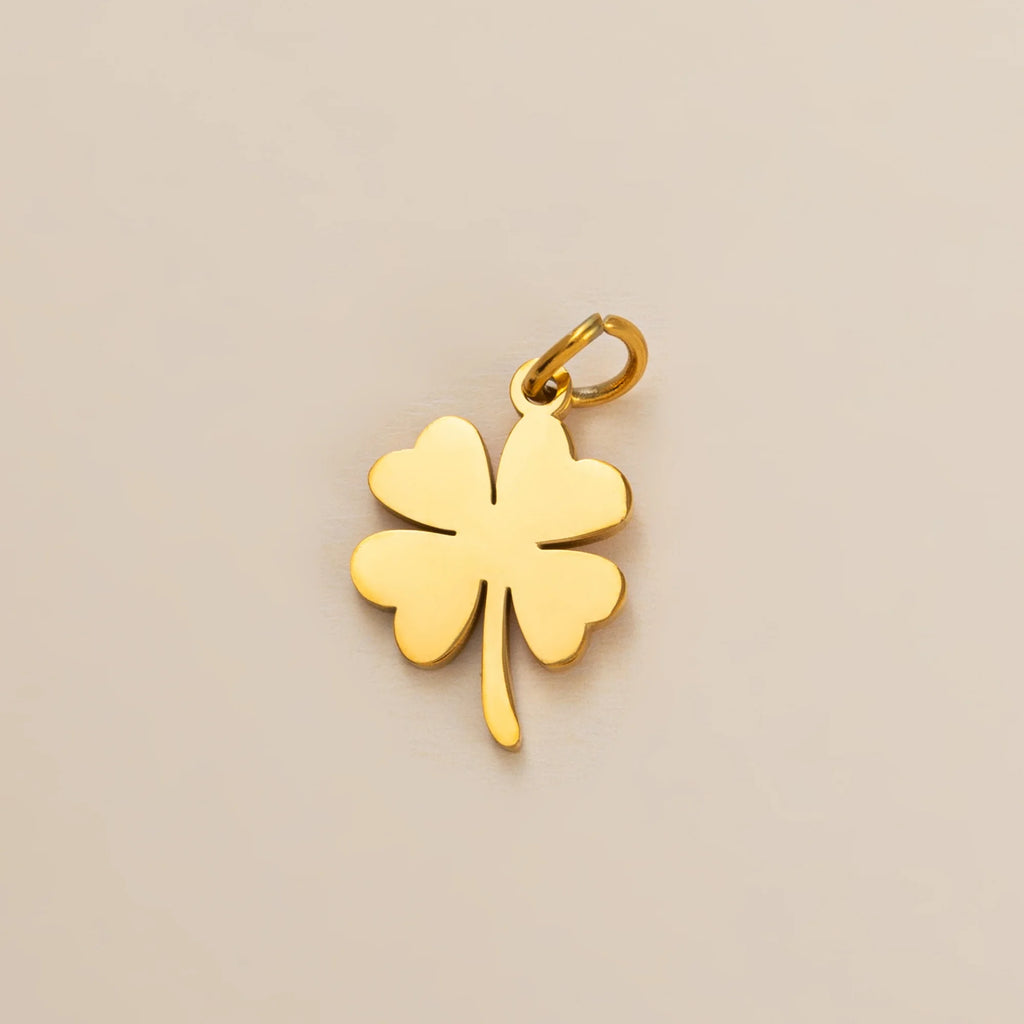 【DIY Pendant】18K Gold Plated Stainless Steel Charm Pendant - PS016