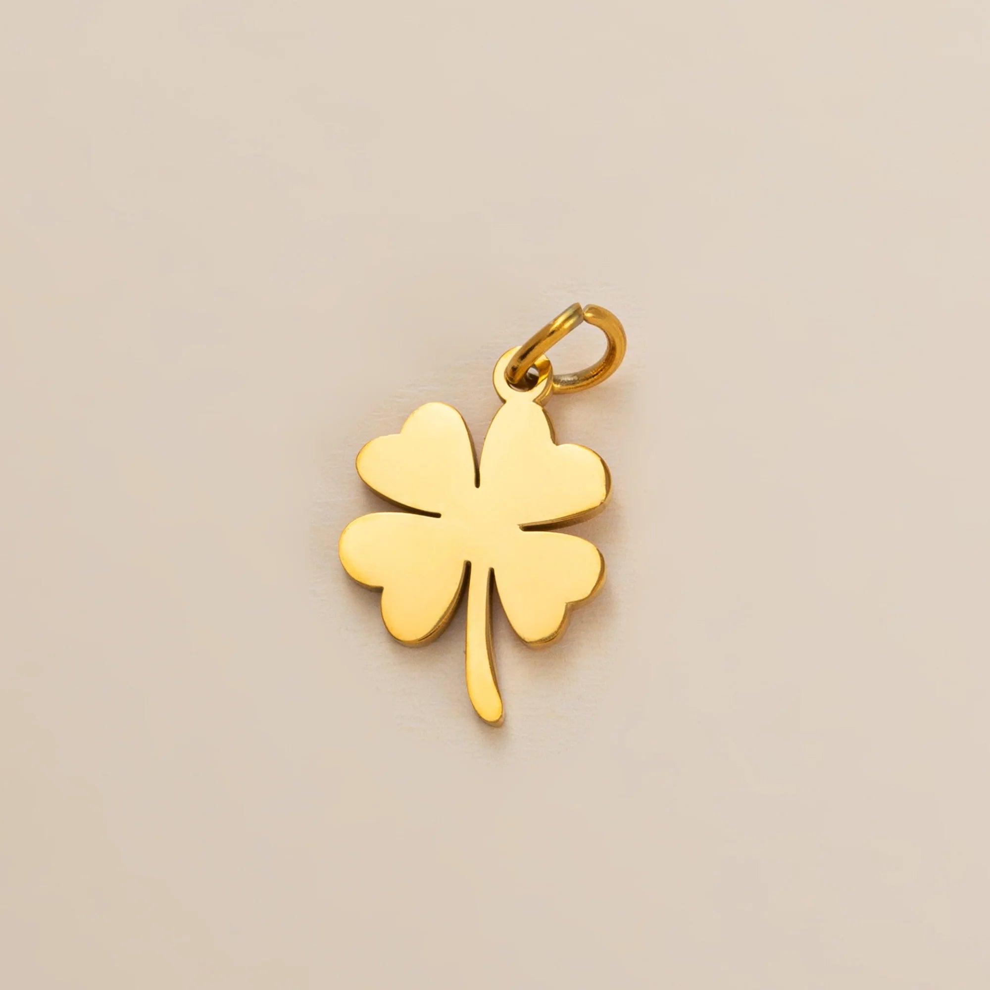 【DIY Pendant】18K Gold Plated Stainless Steel Charm Pendant - PS016