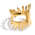Geometric Bracelet — Gold-Plated Stainless Steel · PS962
