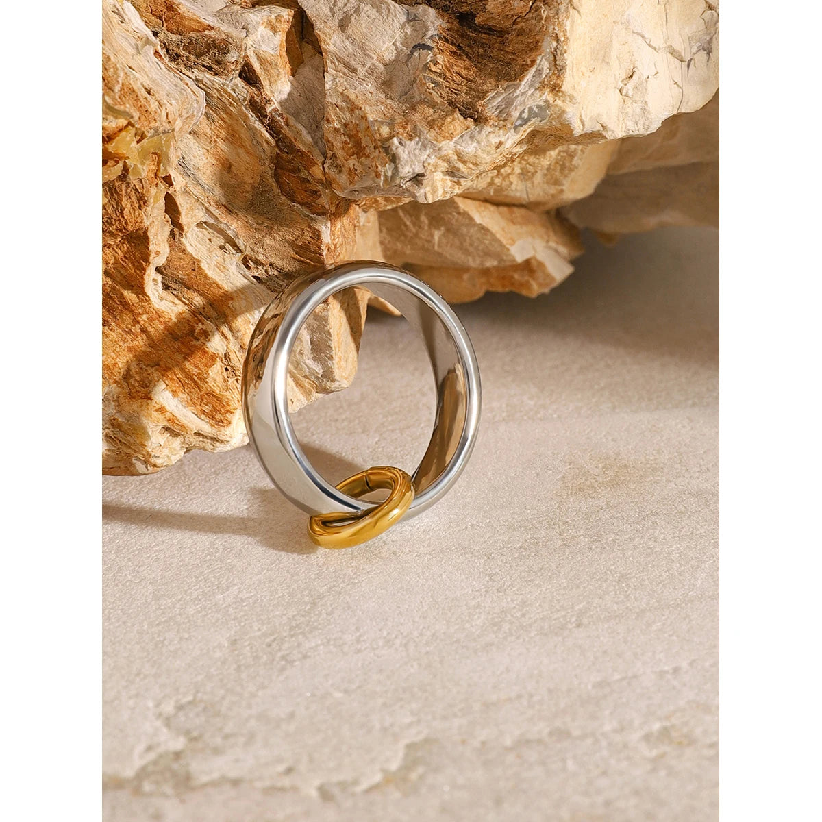 Mixed Hoop Earrings — Stainless Steel · PS096