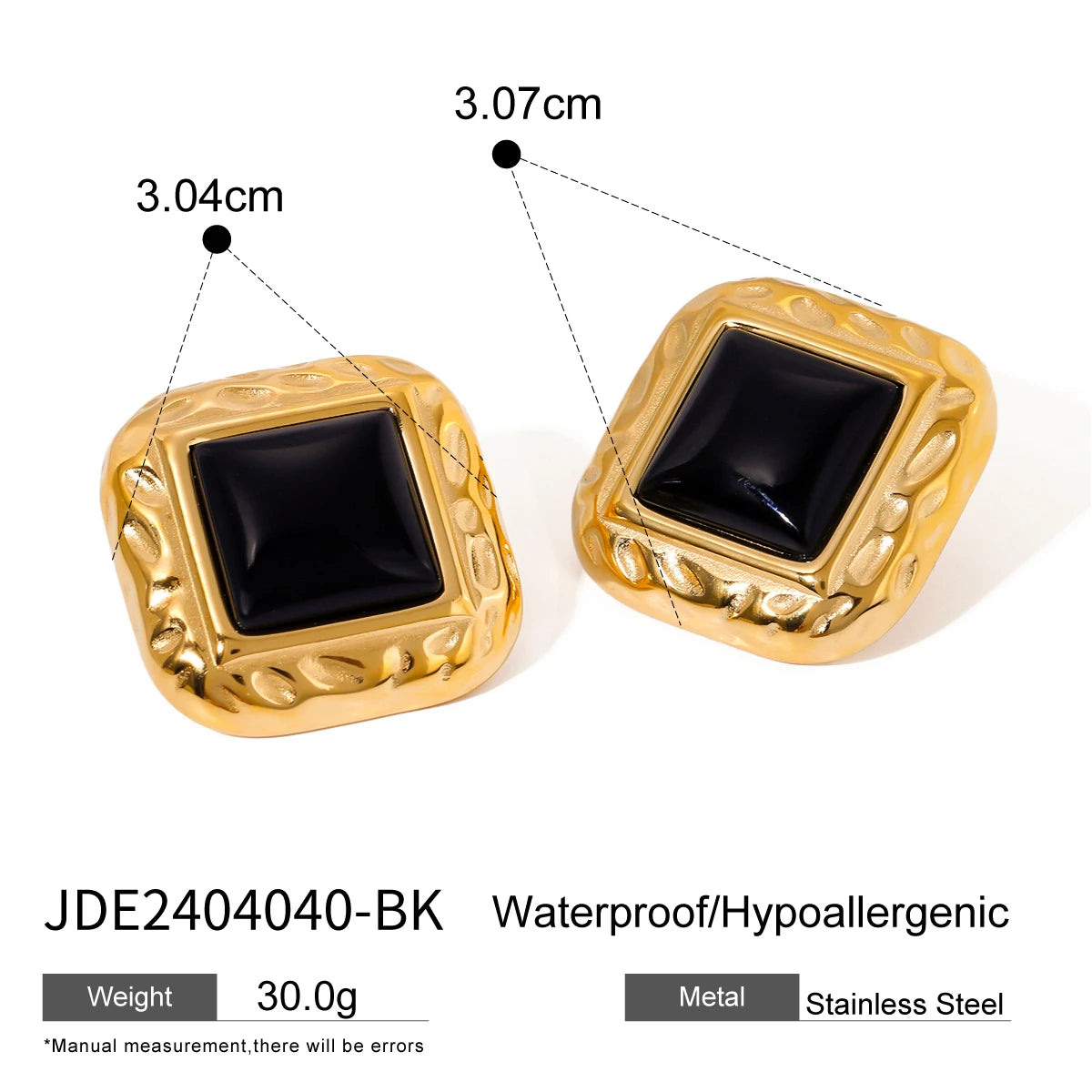 Vintage Earrings — 316L Stainless Steel