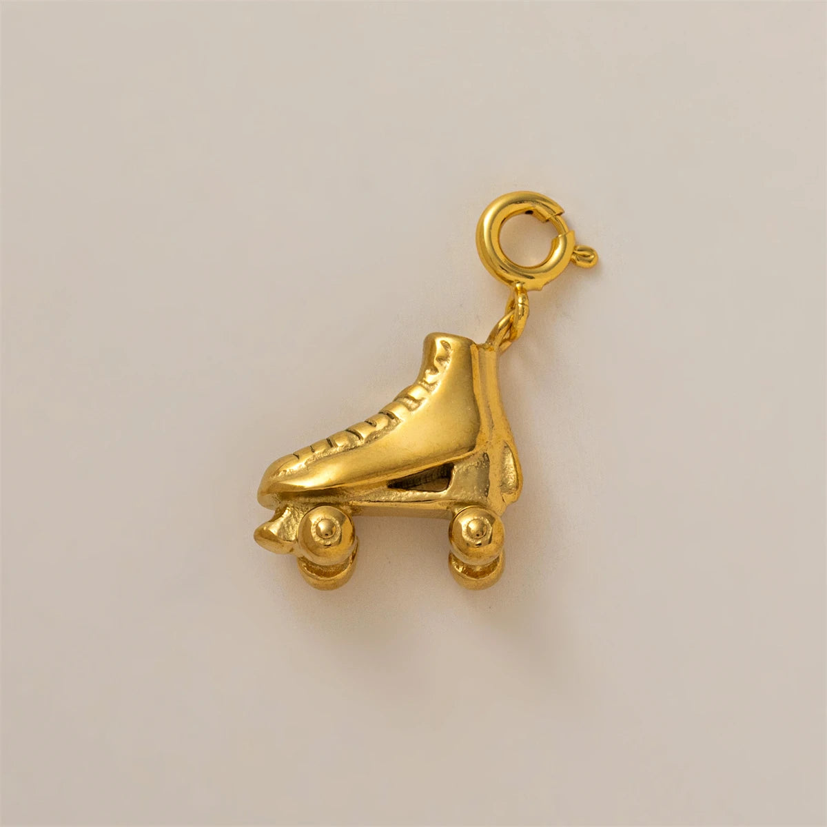 【DIY Pendant】Stainless Steel Zircon Charm Pendant - PS013