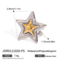 Star Ring Stack — Stainless Steel · PS275