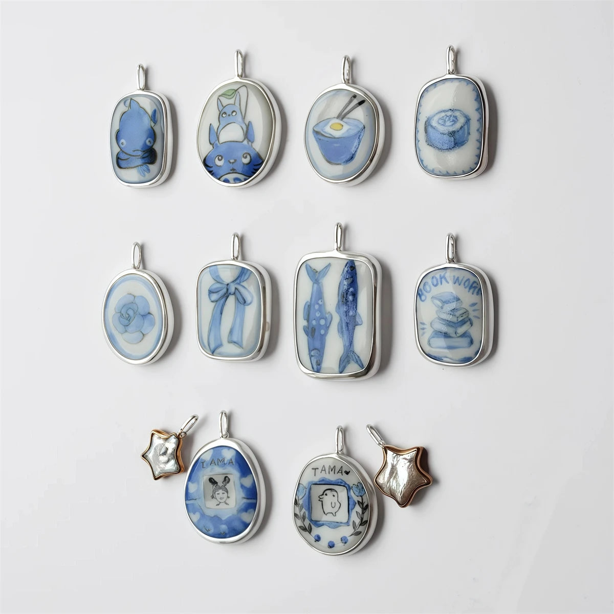 【DIY Pendant】Copper Food & Beverage Charm Pendant - PC002