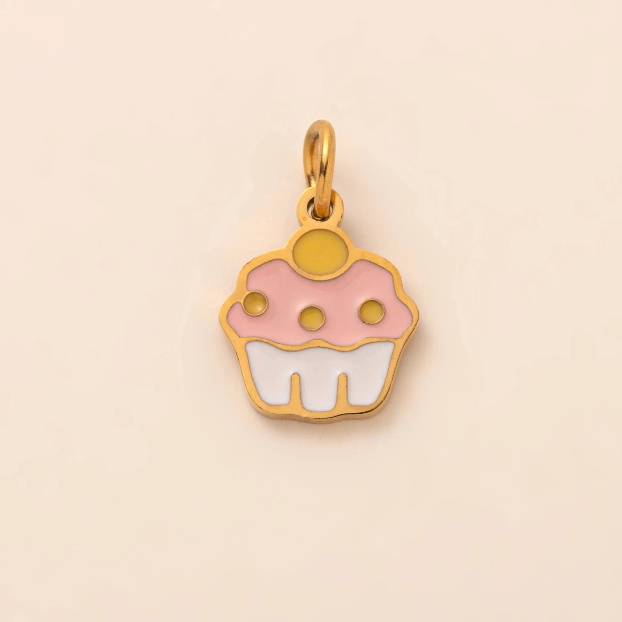 【DIY Pendant】18K Gold Plated Stainless Steel Charm Pendant - PS016