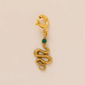 【DIY Pendant】Stainless Steel Zircon Charm Pendant - PS013