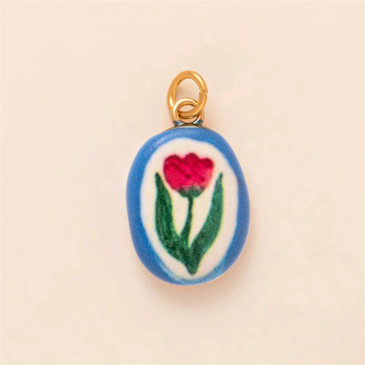 【DIY Pendant】Copper Colorful Charm Pendant - PC012