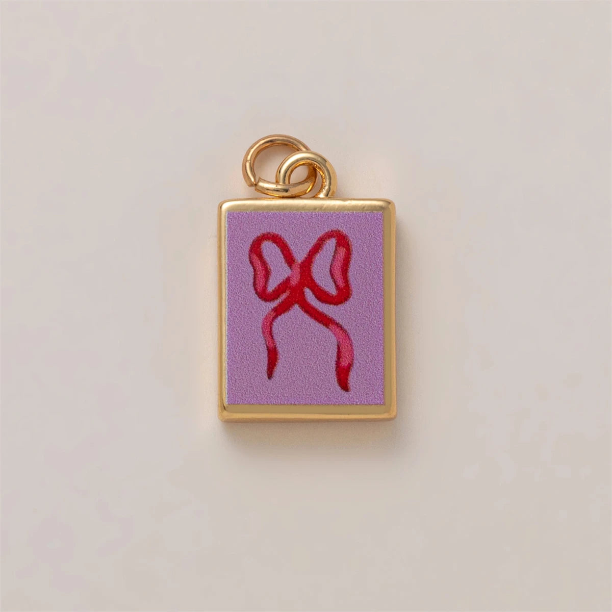 【DIY Pendant】Copper Floral Charm Pendant - PC006