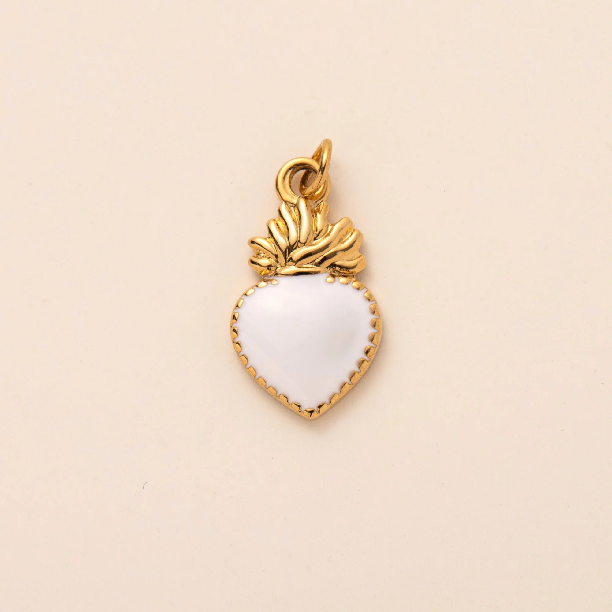 【DIY Pendant】18K Gold Plated Stainless Steel Charm Pendant - PS016