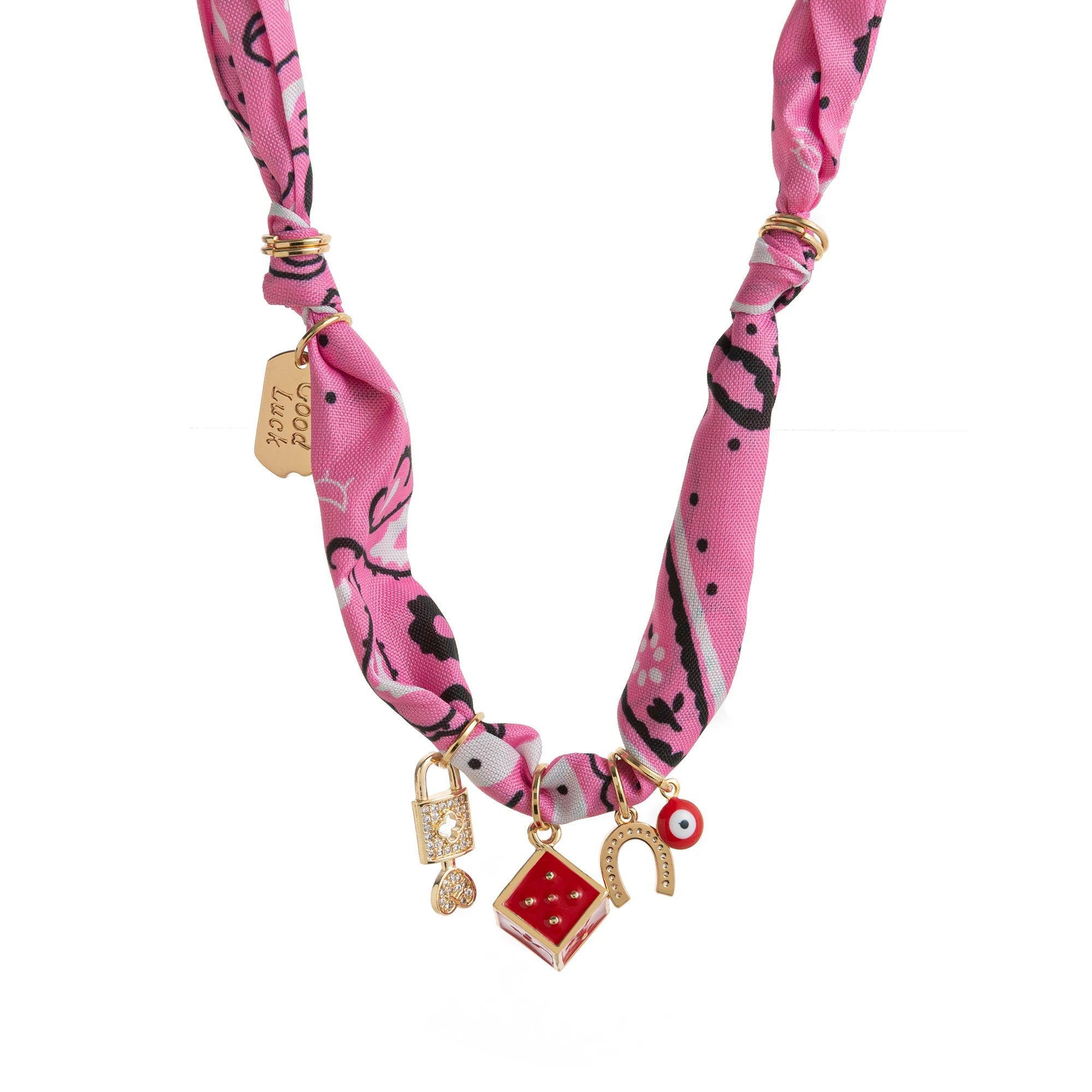 Dopamine leopard print velvet rope chain with pendant starfish, small fish, shell, sun, fashionable design necklace for women