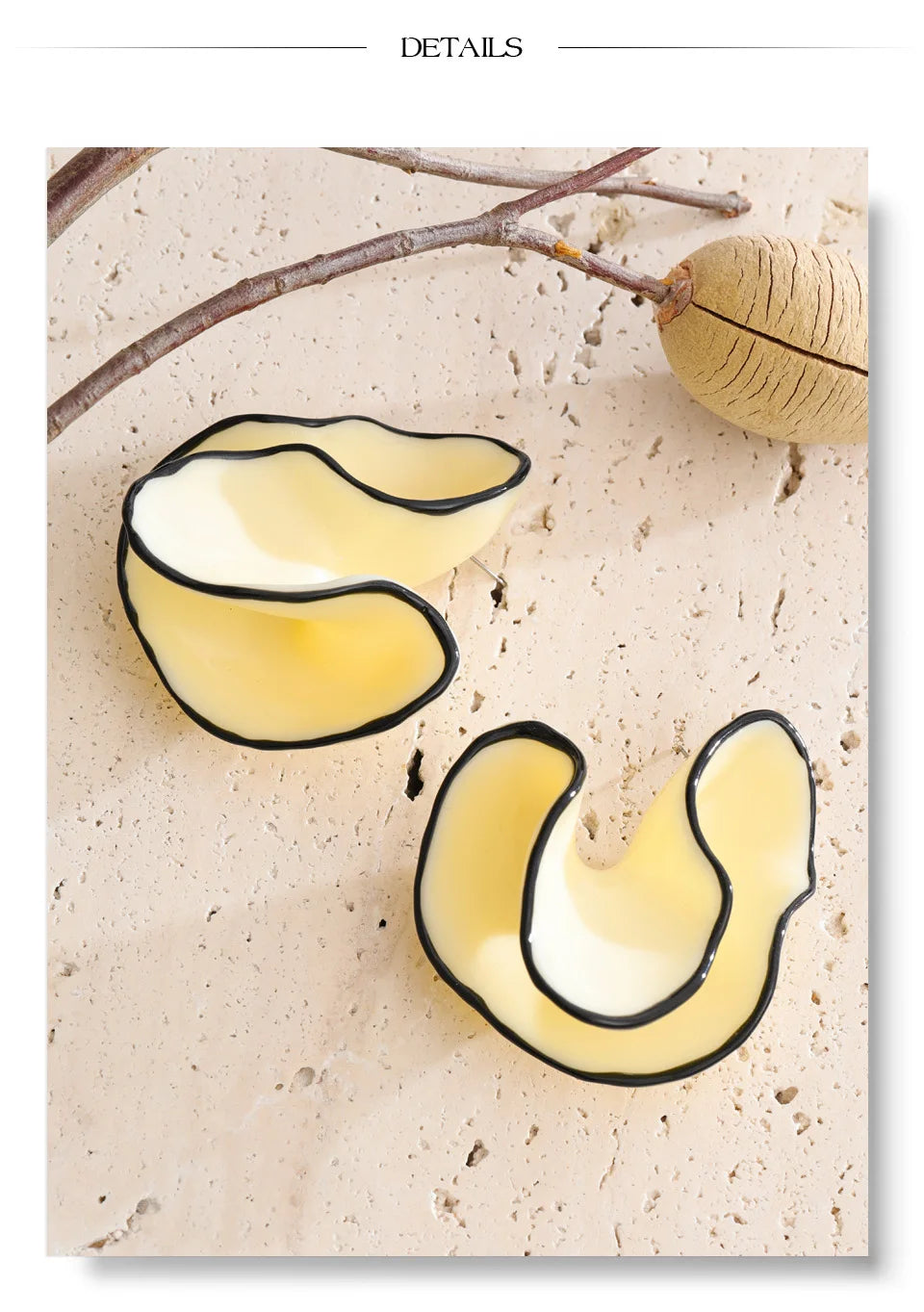 Acrylic Geometric Earrings — Acrylic · PA70