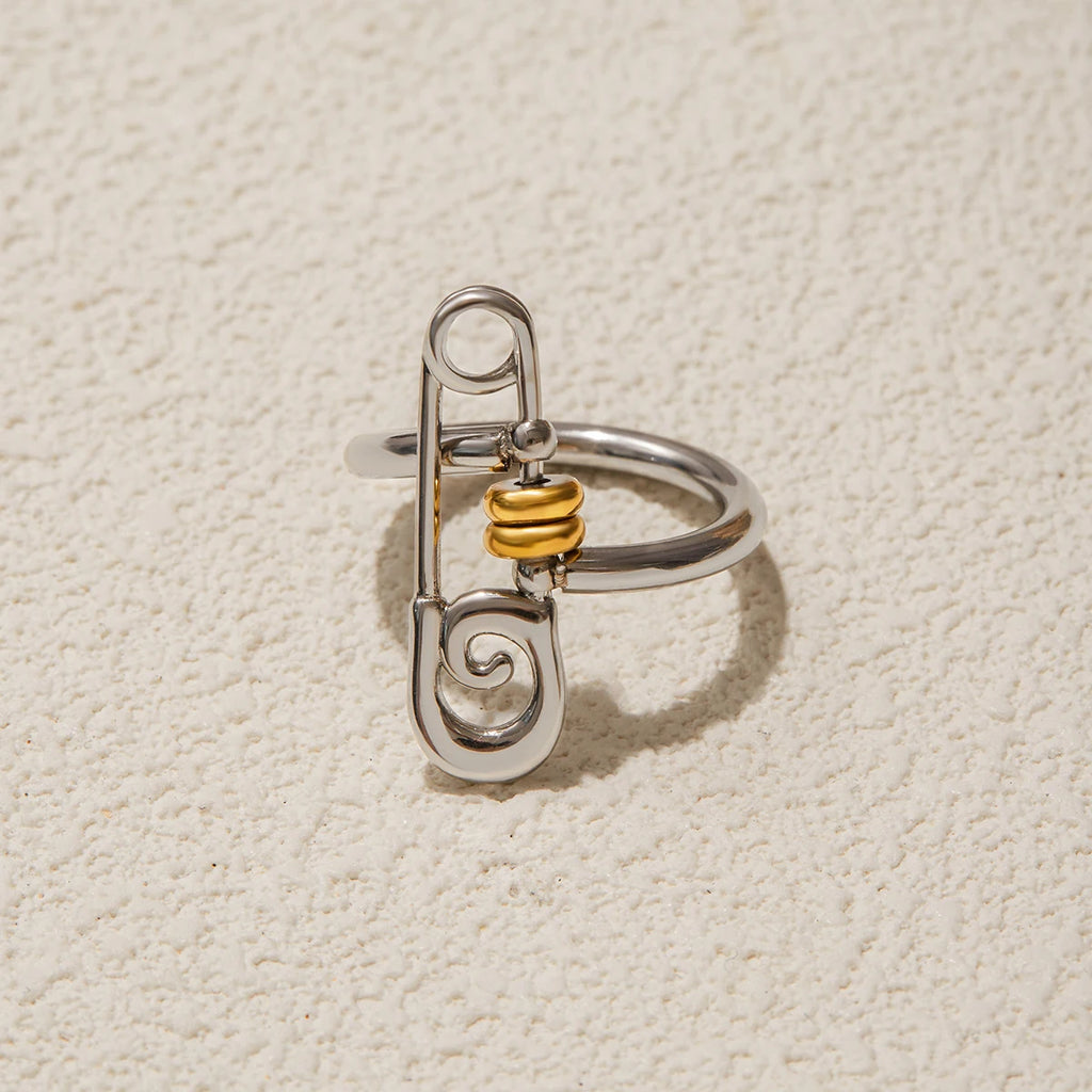 Mixed Ring Stack — Stainless Steel · PS260